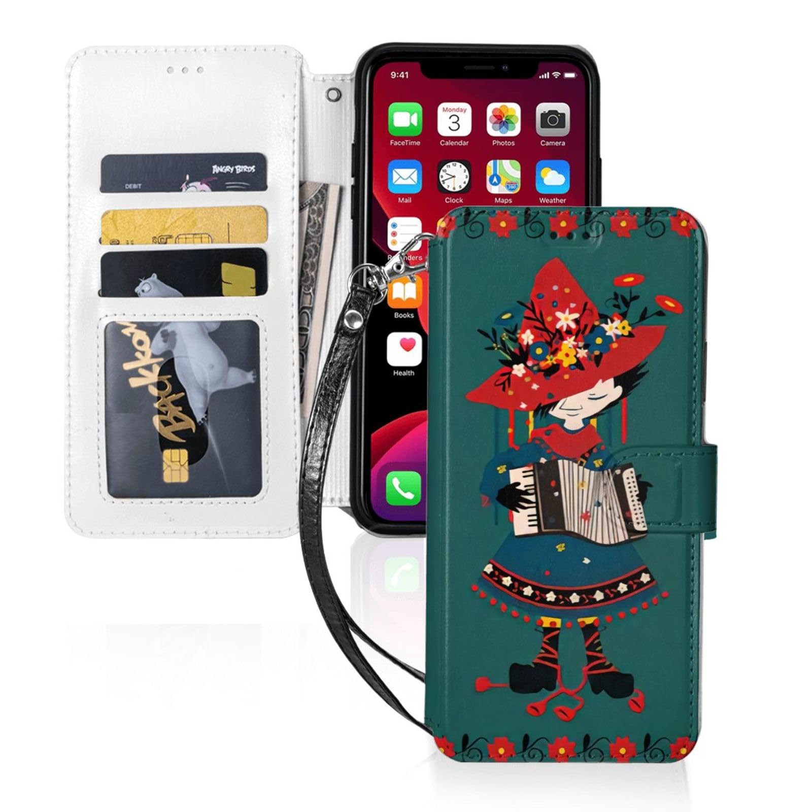 Amazon.co.jp: Compatible with 適用 ムーミン iPhone6Plus手帳型 