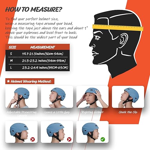 Vista 13 de Vihir Casco de deportes acuáticos para adultos con orejas, casco ajustable, perfecto para kayak, canotaje, surf