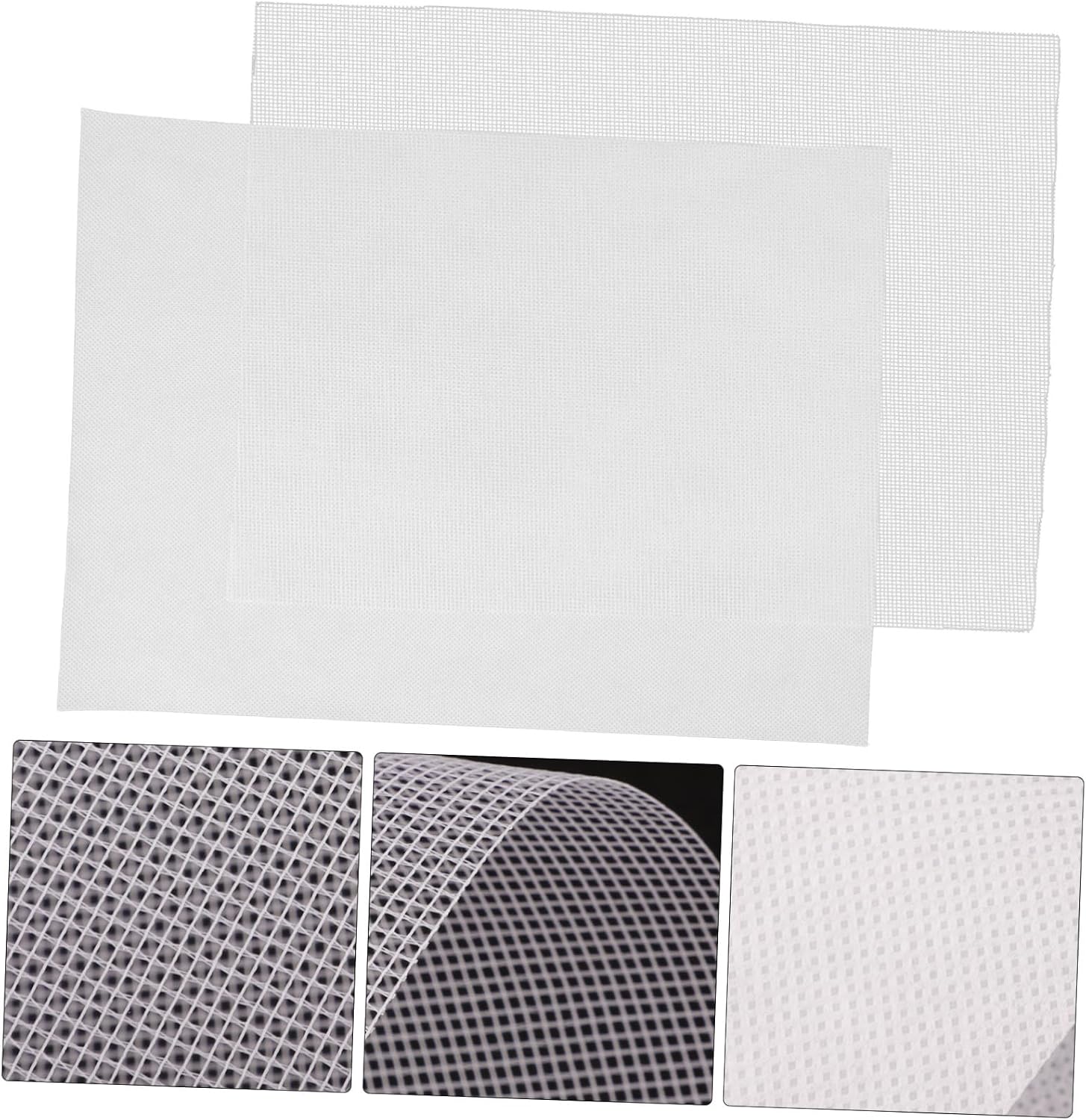 jojofuny 10 Sets DIY Paper Craft Screen Replacement Pad 25 * 34cm Handmade Paper Making Mesh Cloth for Boys and Girls Crafts
