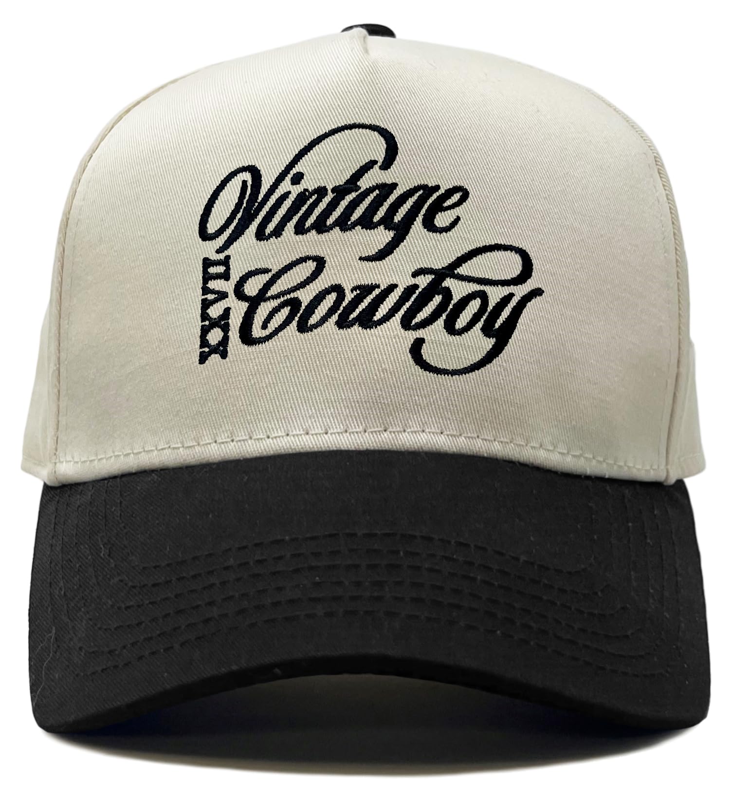 Funky Junque Adult Trucker Snapback Hat 2-Tone Baseball Cap