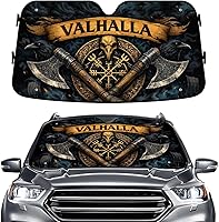 Vista 45 de GENANY Parasol Divertido para Parabrisas de Pareja de Perros Golden Retriever Lindos para Coche SUV Camión (55x30 Pulgadas), Parasol