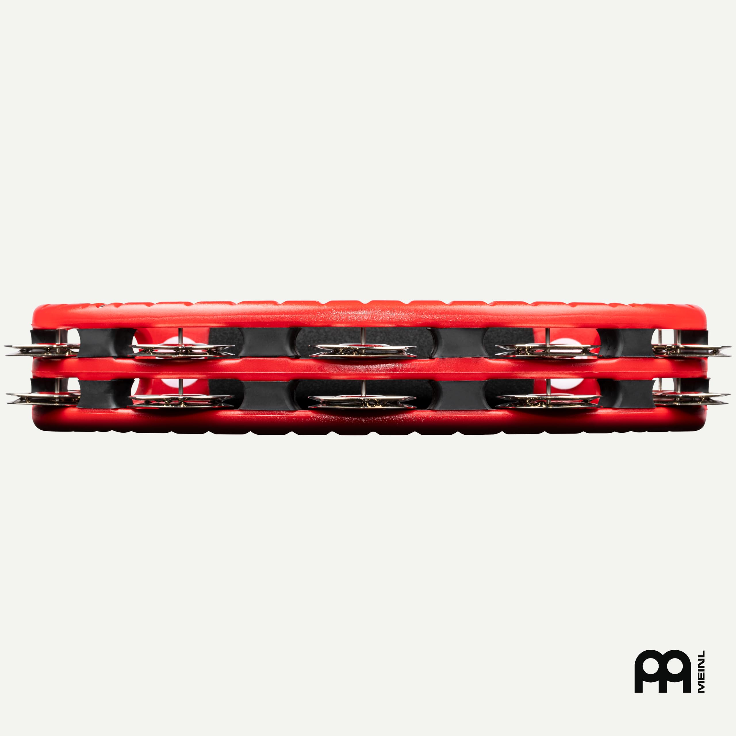 Meinl Percussion Traditional Hand Held Tambourine, Rot (TMT1R)