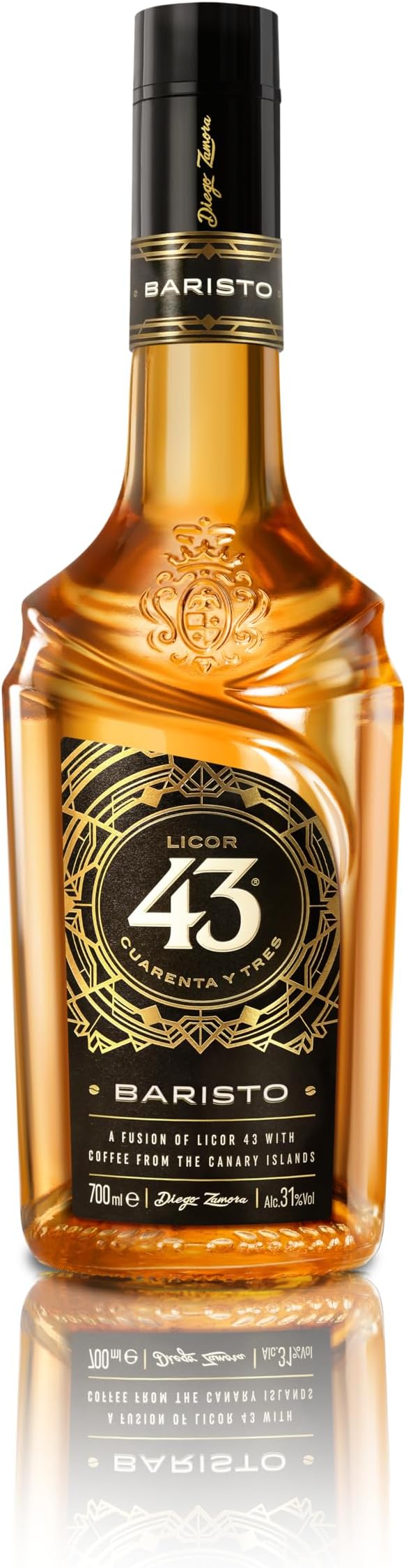 Licor 43 Baristo, 70cl, 31% ABV, Mediterranean Coffee Liqueur, Made With Coff...