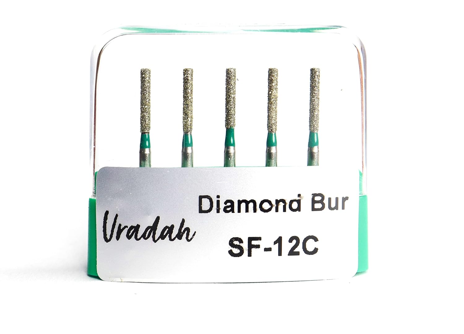 Dental Cylinder Flat End Diamond Bur SF Series (Regular) Pack of 5Pcs