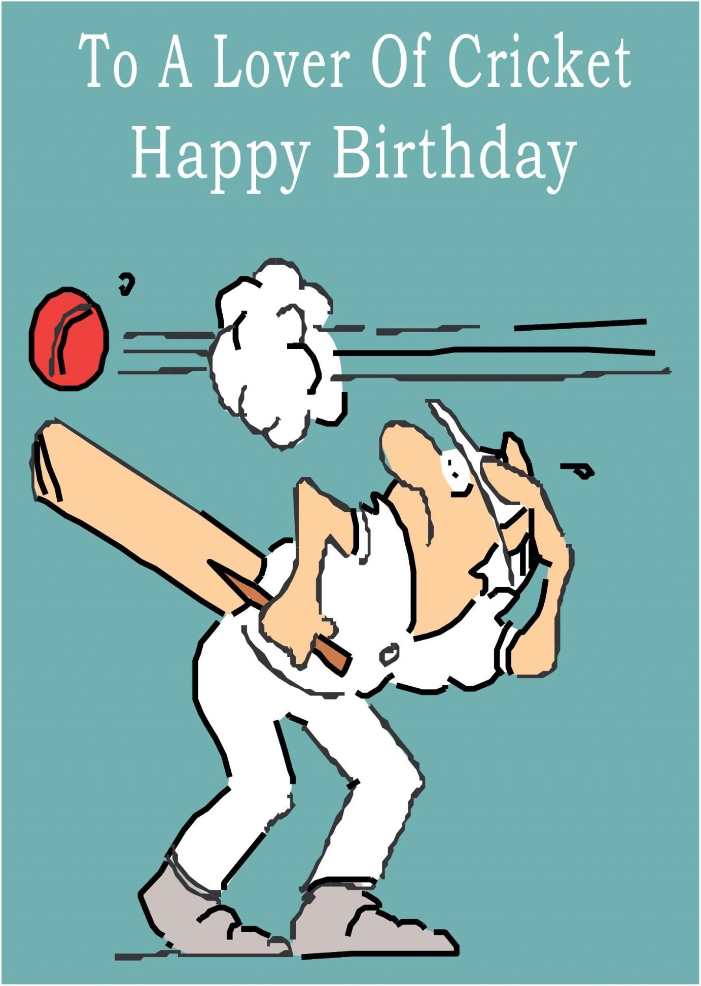 Cricket Happy Birthday Card