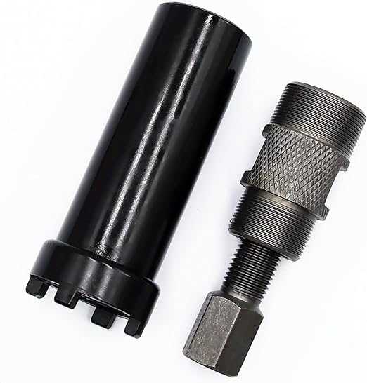 Starter Clutch Lock Spanner Removal Tool, and 24mm&27mm Magneto Flywheel Puller Tool for Motorcycle Scooter GY6 50 125 150cc ATV Dirt Bike Moped