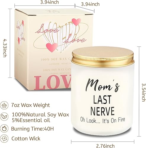 Miniatura 7 de Gifts for Mom- Mom Birthday Gifts, Funny Mothers Day Gifts from Daughters or Son, Unique Mom Birthday Gifts, Funny Present for Women, Lavender