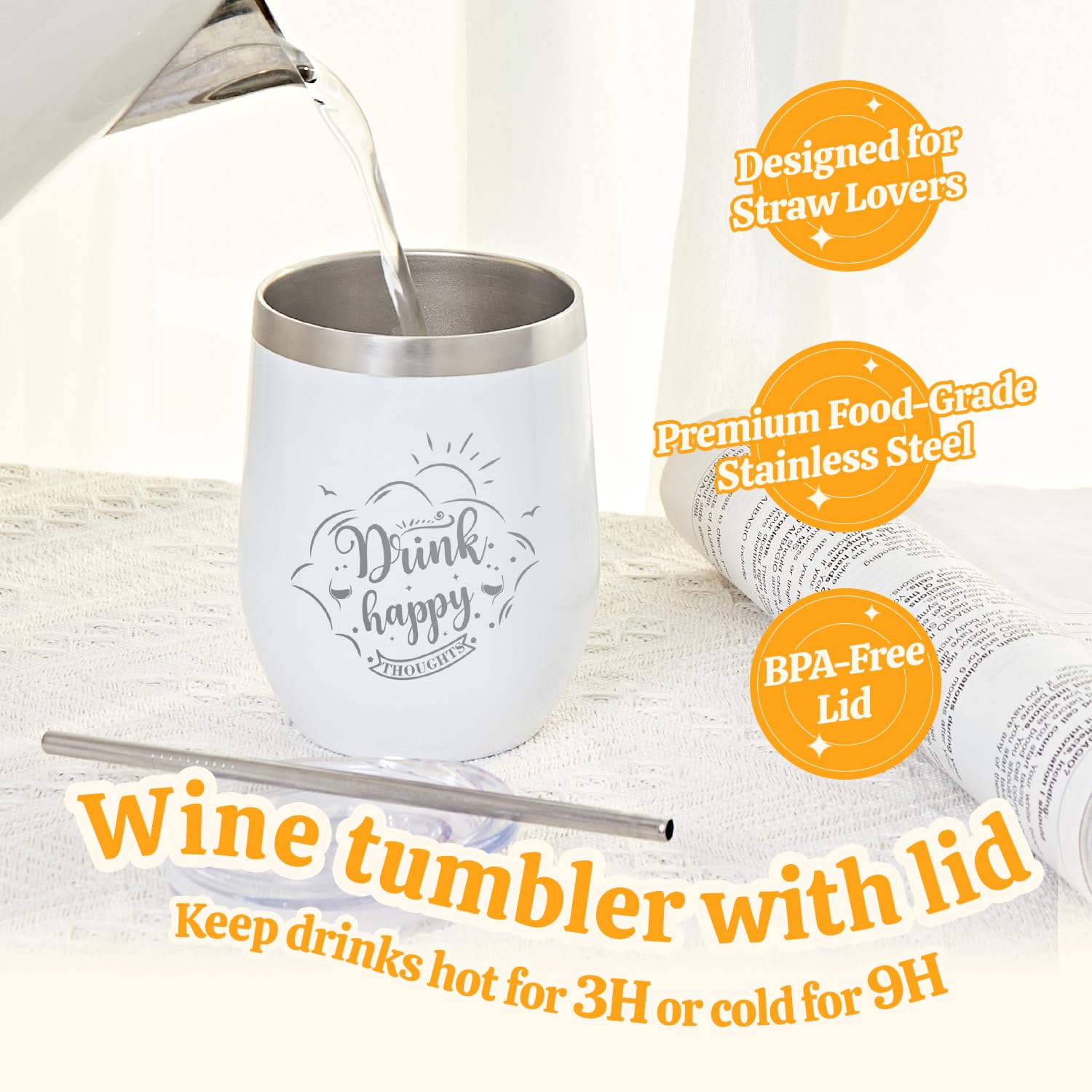 Self Care Gifts for Women, Bath and Body Set for Women, 8 PCS Vanilla Spa Kit for Her Birthday, Mothers Day, Christmas Gifts for mom