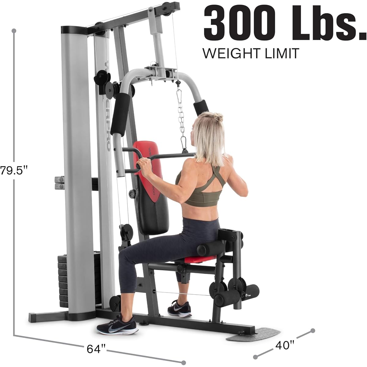 $18/mo Finance Weider Pro 6900 Home Gym System with 125 Lb