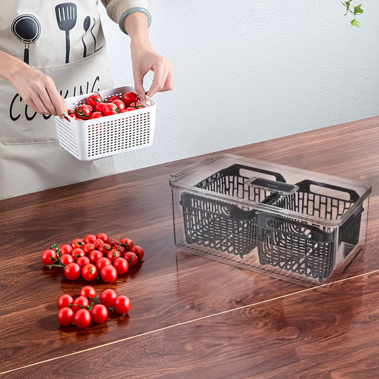 CONTENITORE PER TOAST per frigorifero porta frutta scatola per cibo