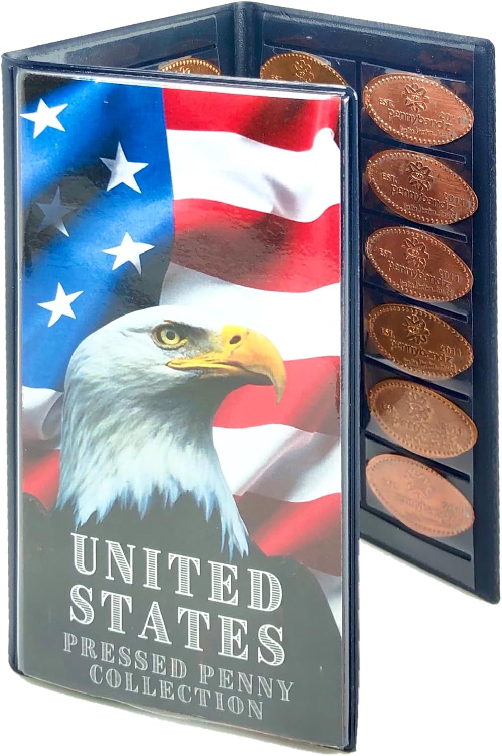 Pennybandz Press Penny Collector TriFold Album Holds 48