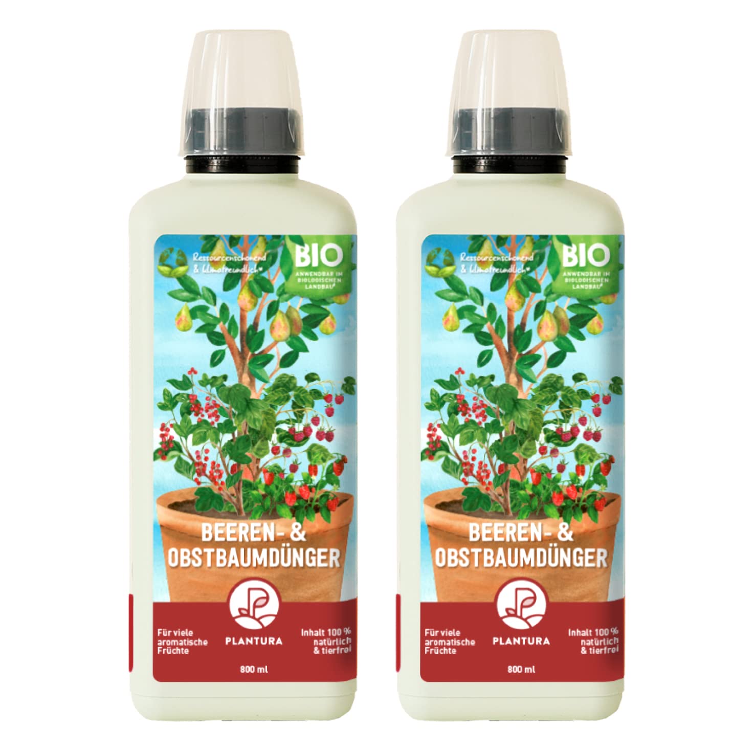 Plantura Bio-Beeren- & Obstbaumdnger, organischer Flssigdnger, 1,6 L :  Amazon.de: Garten