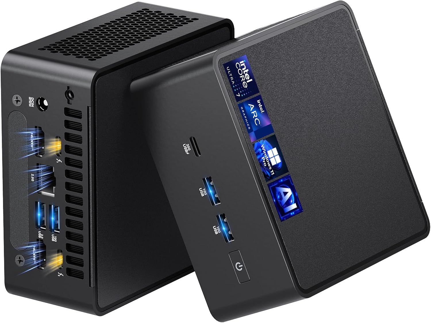 ASUS NUC 15 Pro NUC15CRHU7 Intel NUC 15 Pro Ultra 7 255H, 32GB RAM, 1TB SSD | Powerful AI Mini PC with Core Ultra 7 255H CPU，24M Cache, up to 5.10GHz，Intel Arc 140T GPU，8K, Wi-Fi 7, BT 5.4, Win 11 Pro