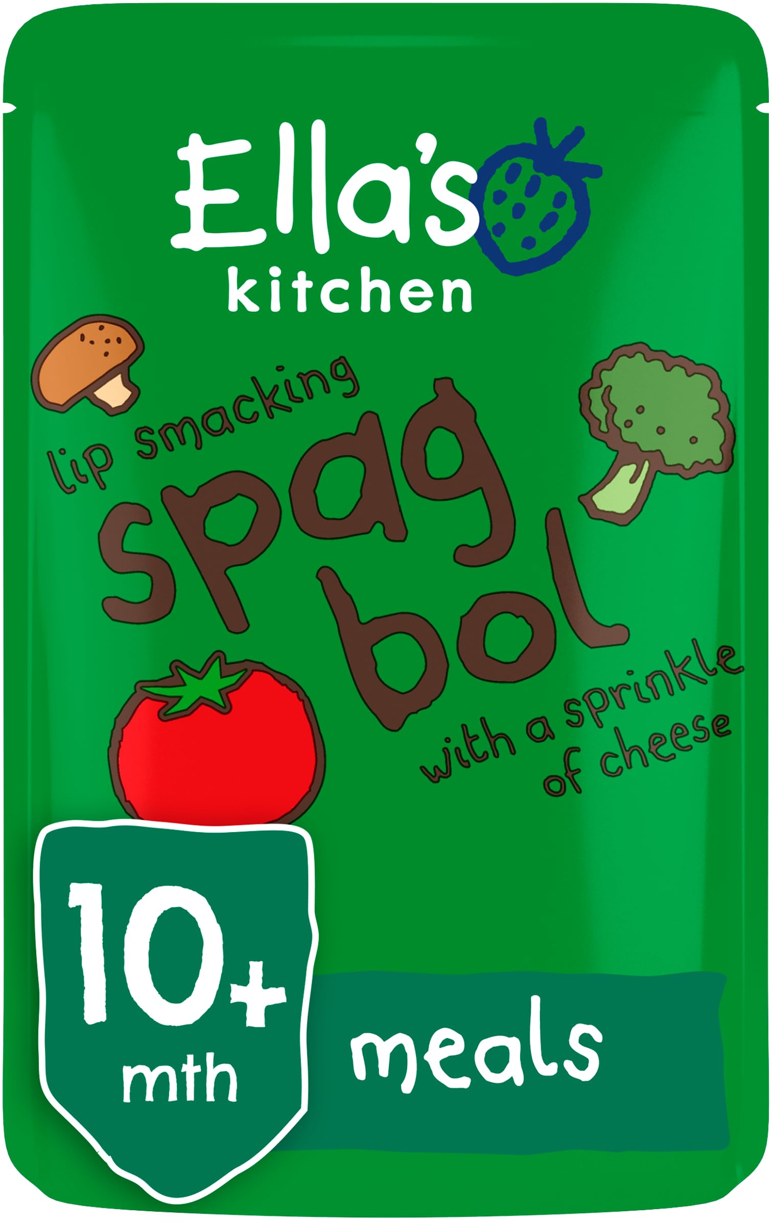 Ella's Kitchen Stage 3 from 10 Months Organic Spaghetti Bolognese 190 g