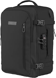 Zaino Bagaglio A Mano 40x20x25 Ryanair Borsa 20L Voli Low Cost Easyjet Viaggio con TSA Locker Perfetto per Compagnia Aerea e Avventure Pratiche