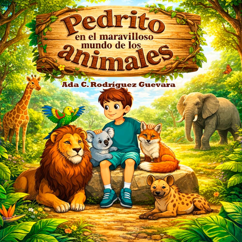 Pedrito en el Maravilloso Mundo de los Animales: Libro de Cuento Destinado a Niños.