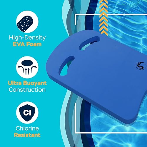 Miniatura 80 de Sunlite Sports Tabla de natación - Talla única - Una gran ayuda de entrenamiento para niños y adultos 9.2) Junior Red