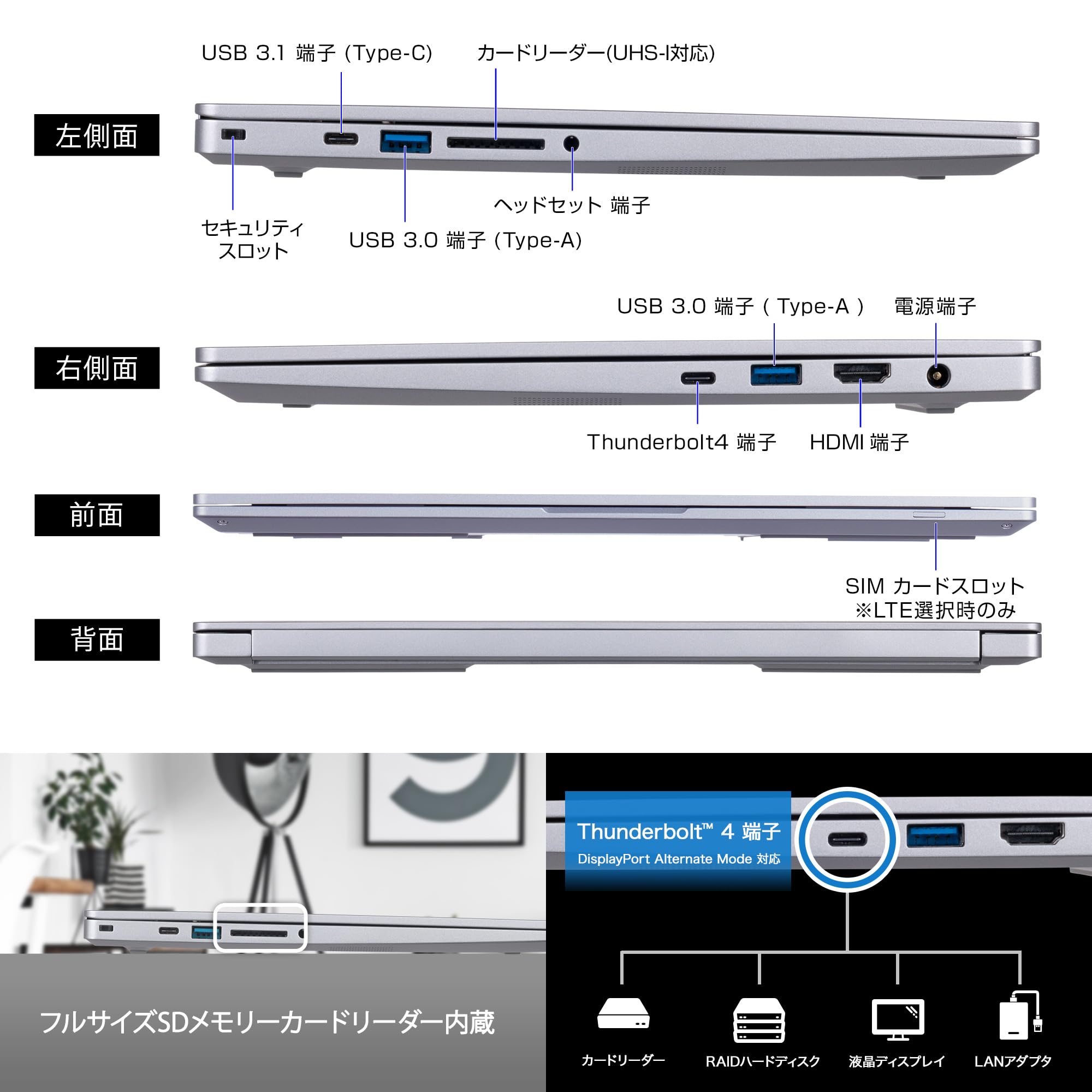 Amazon.co.jp: mouse 【軽量 約981g/LTE対応】 クリエイター ノート