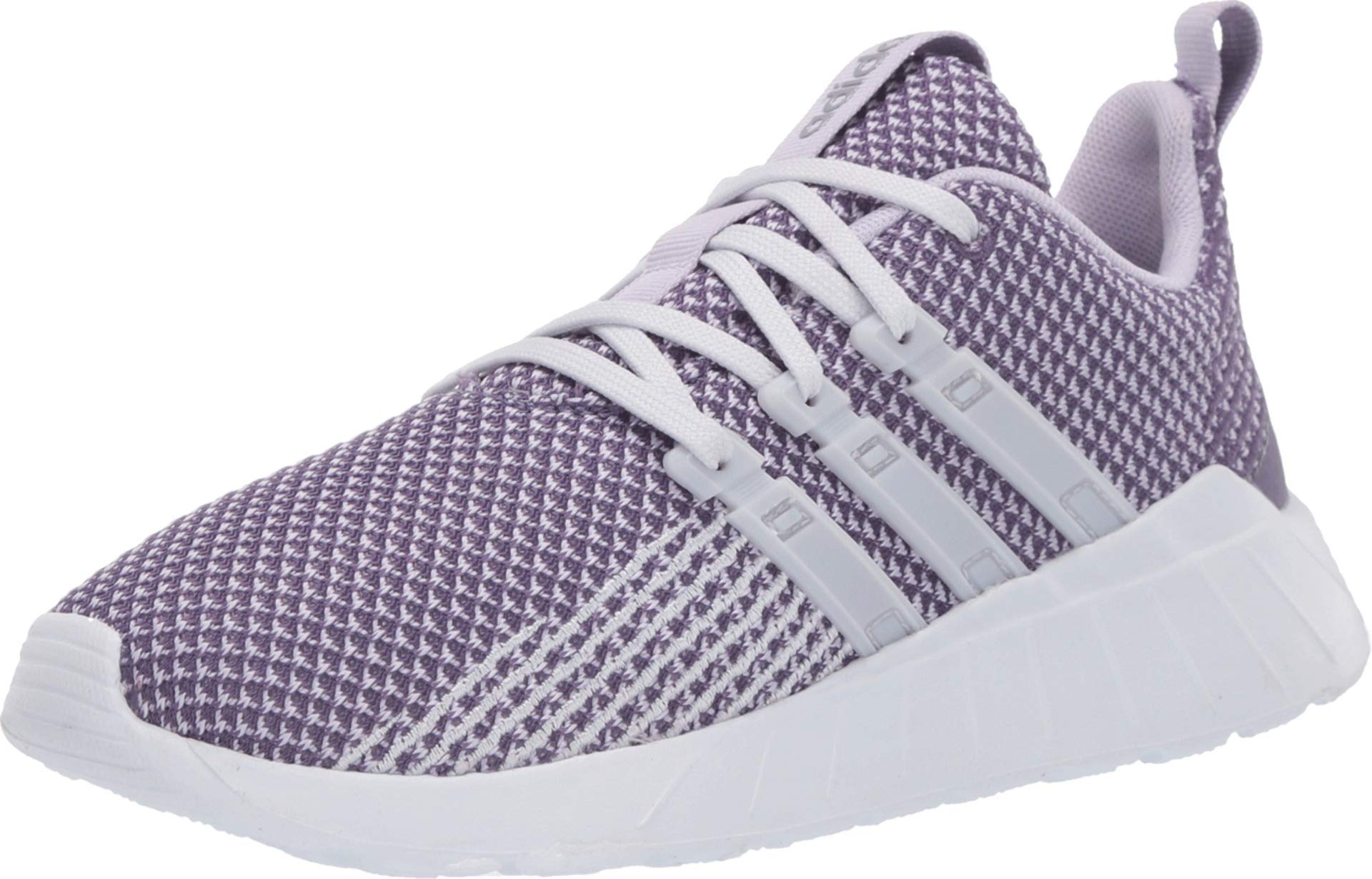 adidas Kids Unisex's Questar Flow Running Shoe, Purple, 2 M US Big Kid