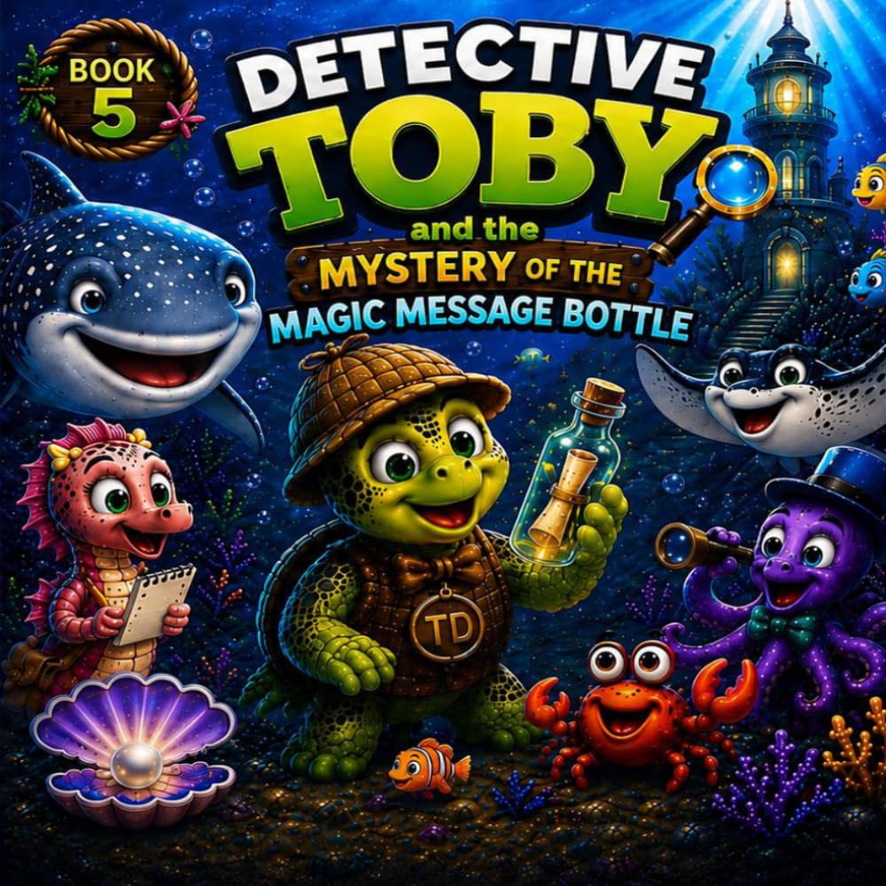 DETECTIVE TOBY and the MYSTERY OF THE MAGIC MESSAGE BOTTLE