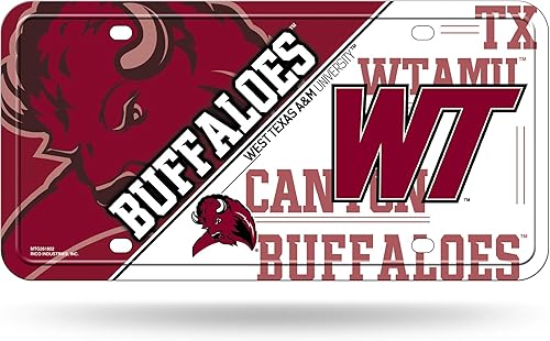 NCAA etiqueta de metal para auto, negro