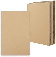 Vista 20 de Golden State Art, Paquete de 50 hojas de cartón corrugado de 5 x 7 pulgadas, almohadillas de cartón plano para embalaje, correo o manualidades