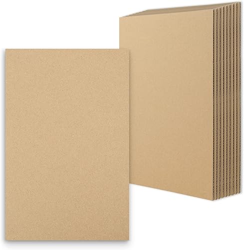 Miniatura 51 de Golden State Art, Paquete de 10 hojas de cartón corrugado de 9 x 12 pulgadas, almohadillas de cartón plano para embalaje, correo o manualidades