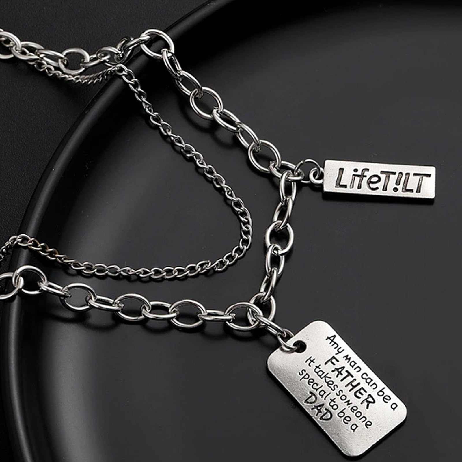 Euakee 24 m 10 rollen schakelketting goud, sieradenketting