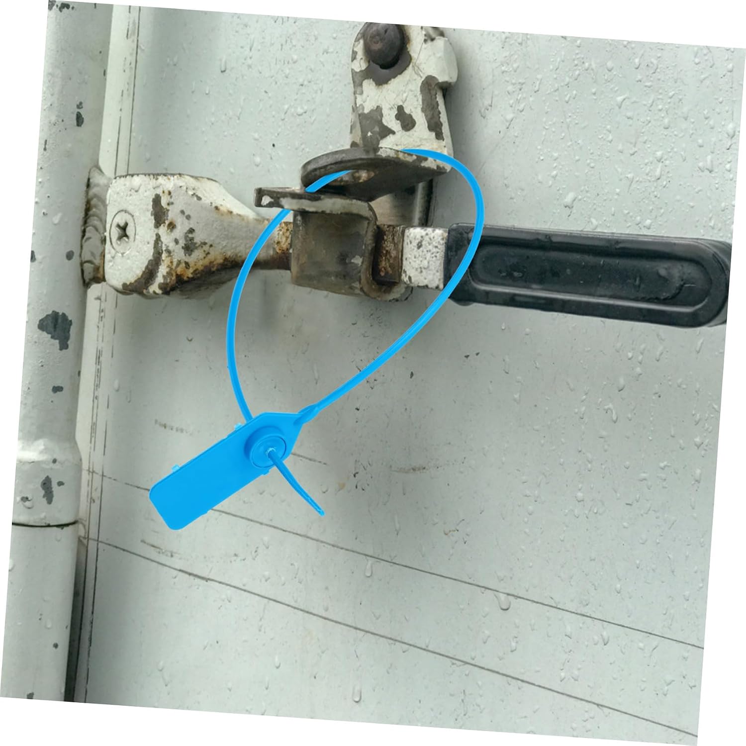48pcs Disposable Self-Locking Plastic Shipping Seals 40cm Tamper Proof Security Tags for Cargo Transport and Industrial Packaging Random Color