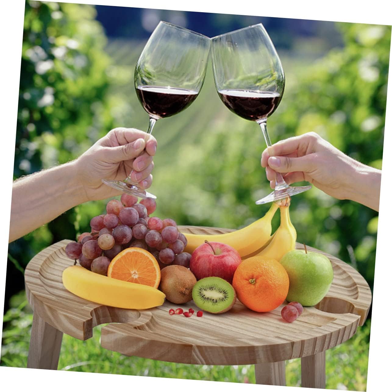 Camping Folding Table Picnic Folding Desk Compact Outdoor Wine Table Lightweight Beach