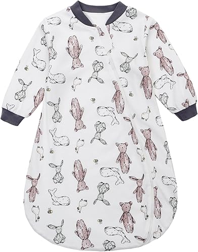 Saco de dormir para bebé TOG 2.5 de algodón saco de dormir para bebé, manta de invierno, saco de dormir cálido sin mangas para bebés y niños