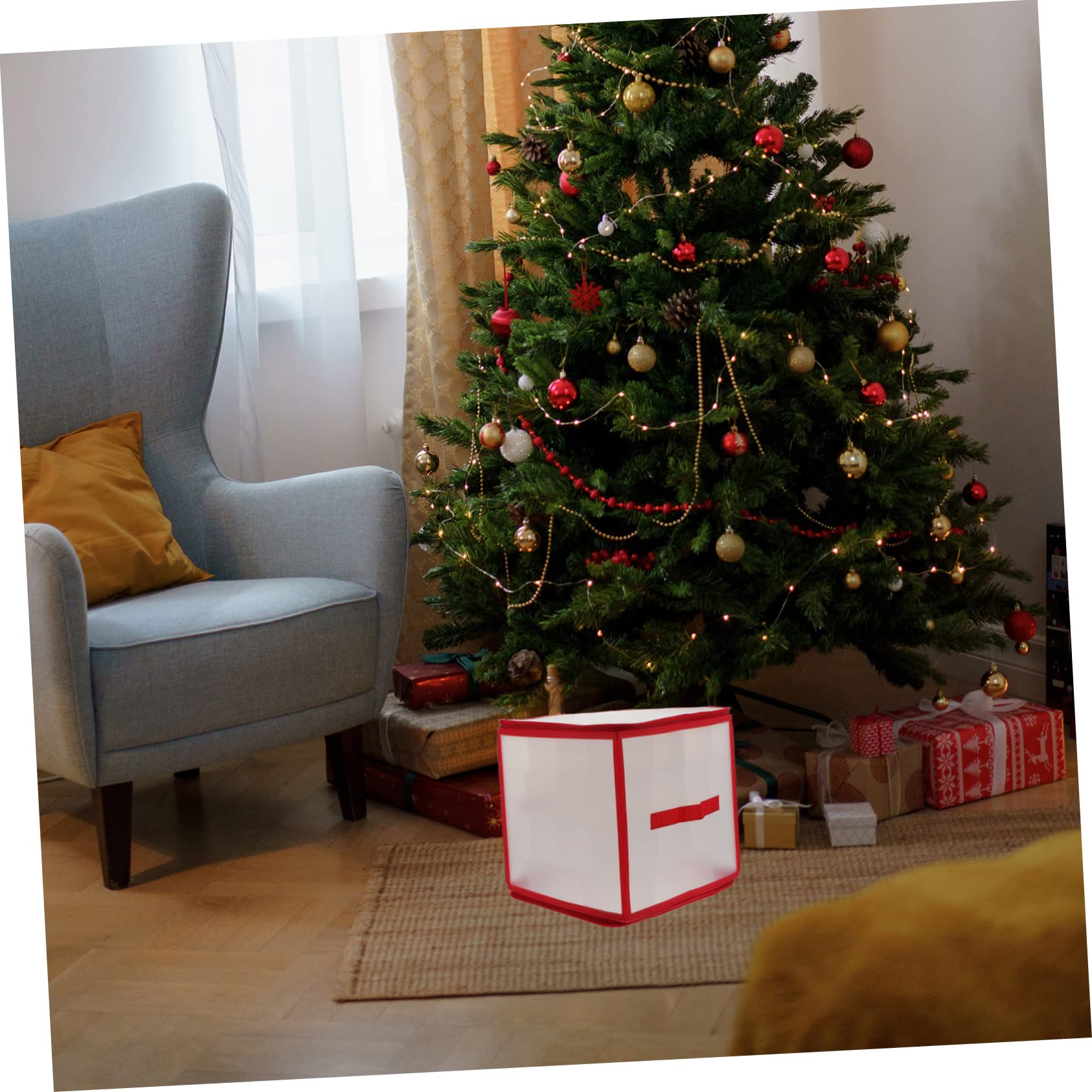 CHILDWEET 3sätze Weihnachtskugeln Aufbewahrungsbox Mit Fächern Praktische Organizer Für Christbaumkugeln Und Dekorationen Für Weihnachtszeit Aufbewahrung Von Ornamenten