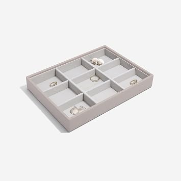 Stackers Taupe Classic Statement Jewellery Compartment