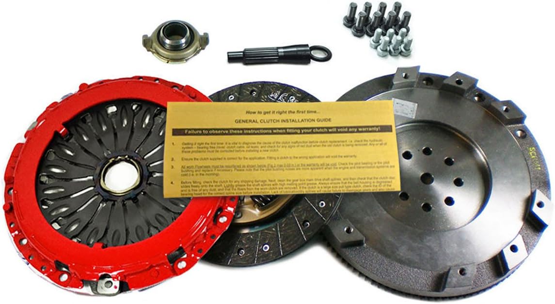EFORTISSIMO Racing Stage 1 Clutch Kit and Flywheel Set for Kia Optima 2.4L
