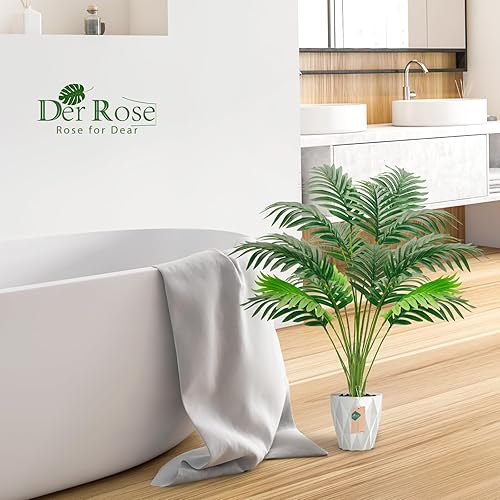 Miniatura 9 de Der Rose 2 paquetes de plantas falsas suculentas artificiales para sala de estar, dormitorio, decoración estética
