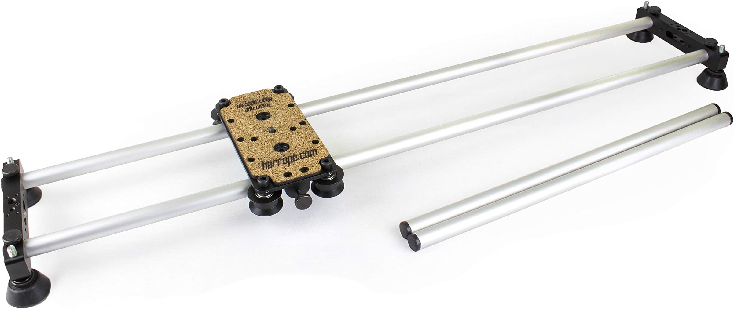 Harrope S1-Slider | Camera slider motorized 2x1 100cm and 50cm, capable of fluid movements with no vibrations.Create motorized slider with S1-Motor and take smooth videos and timelapses (shoot-move-shoot). dslr dolly track