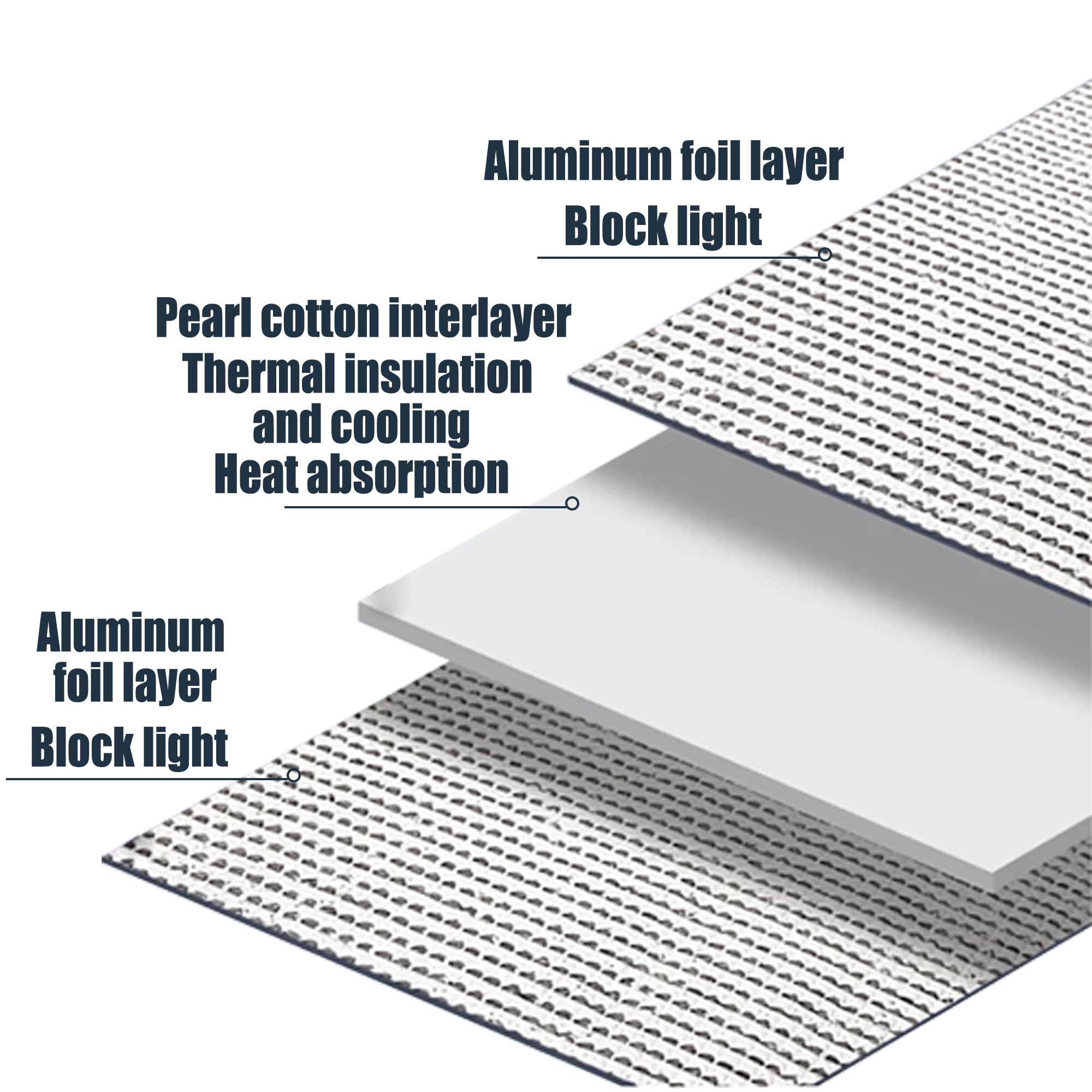 Pellicola Termica Isolante 86 x 100 cm Anti Calore e Anti Sguardo Pellicola Termoisolante per Finestre Caldo e Freddo con Ventose per Privacy Casa Camper Lucernari, Argento