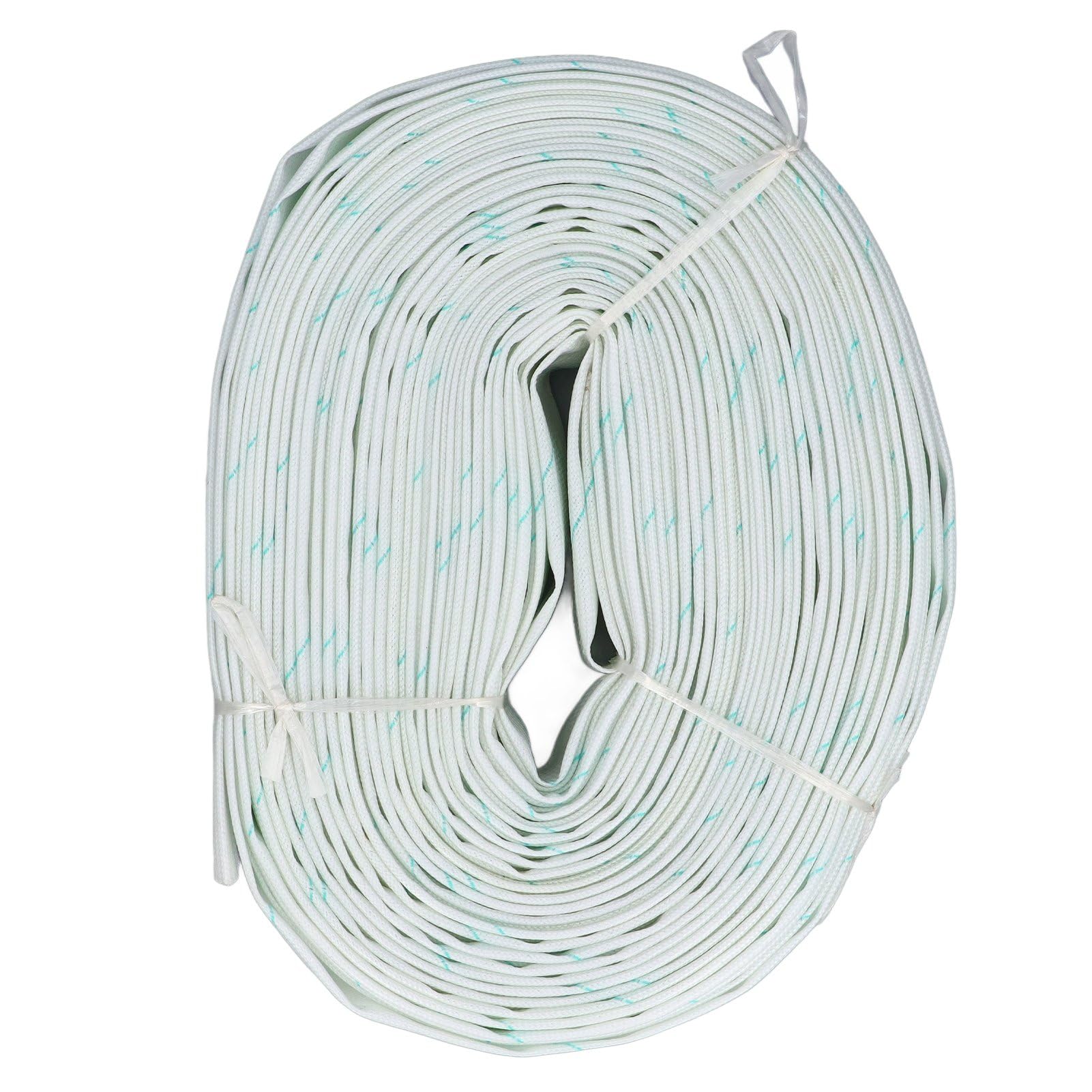 Funda térmica de fibra de vidrio, 50 m de longitud, 30 mm de diámetro interior, aislamiento térmico, resistente a altas temperaturas