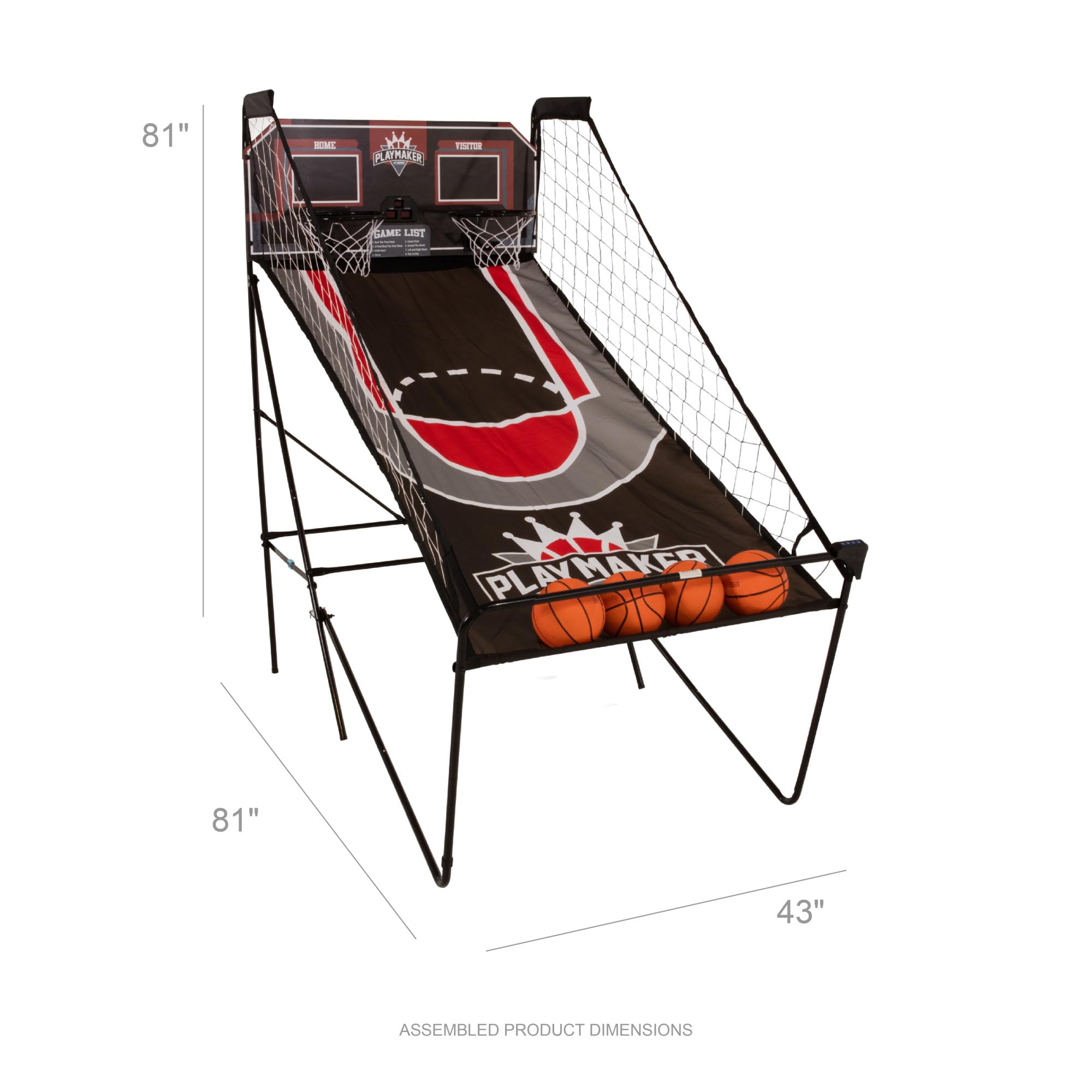 Amazon.com: Triumph Playmaker Double Shootout Basketball Arcade