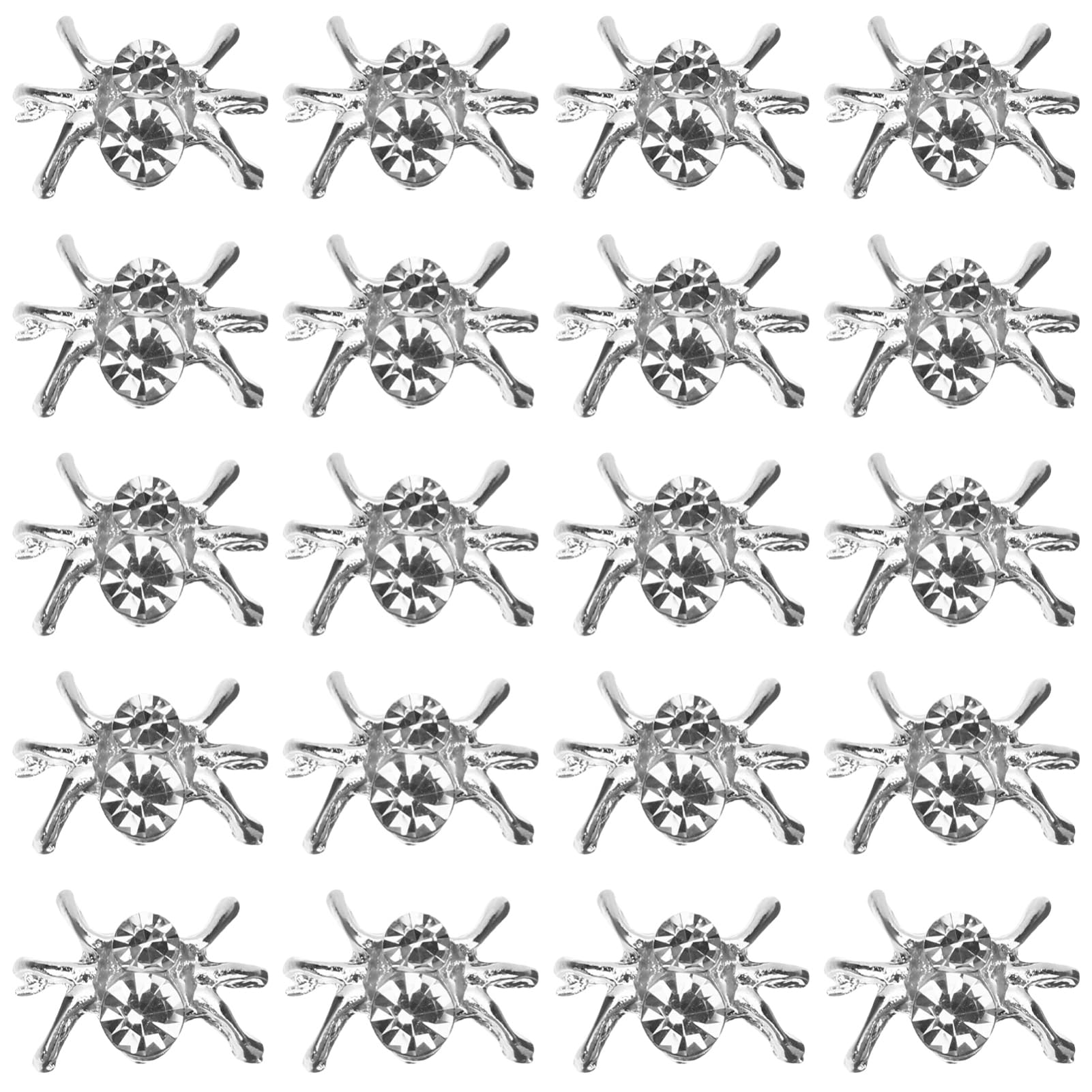 Healvian 5 Set Ciondoli Per Unghie Charms Per Nail Art Halloween Decorazioni Uniche Per Unghie Naturali E Facili Usare E Resistente Alla Deformazione 30 Pezzi*5