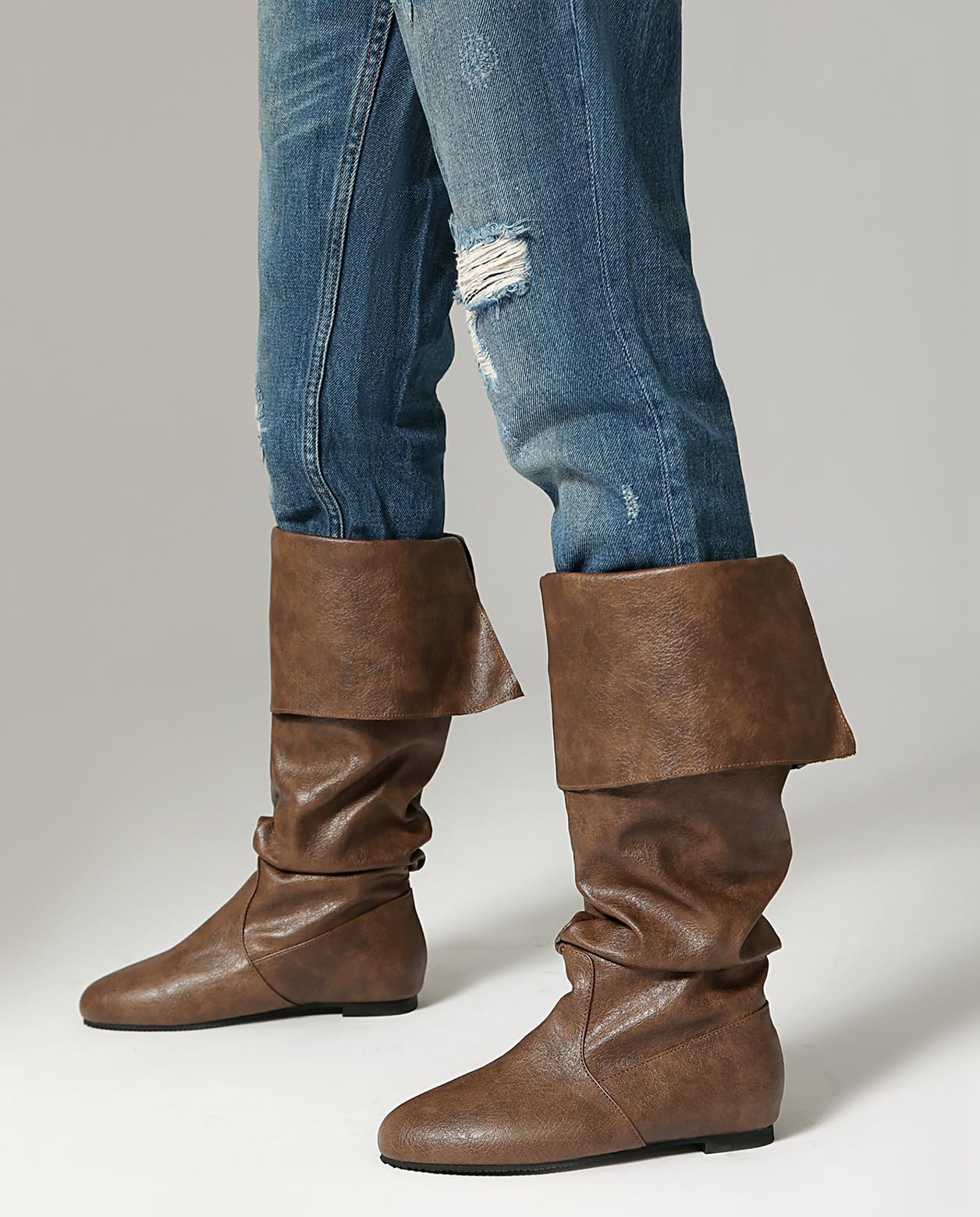 Unisexoo Cosplay Botas Plano