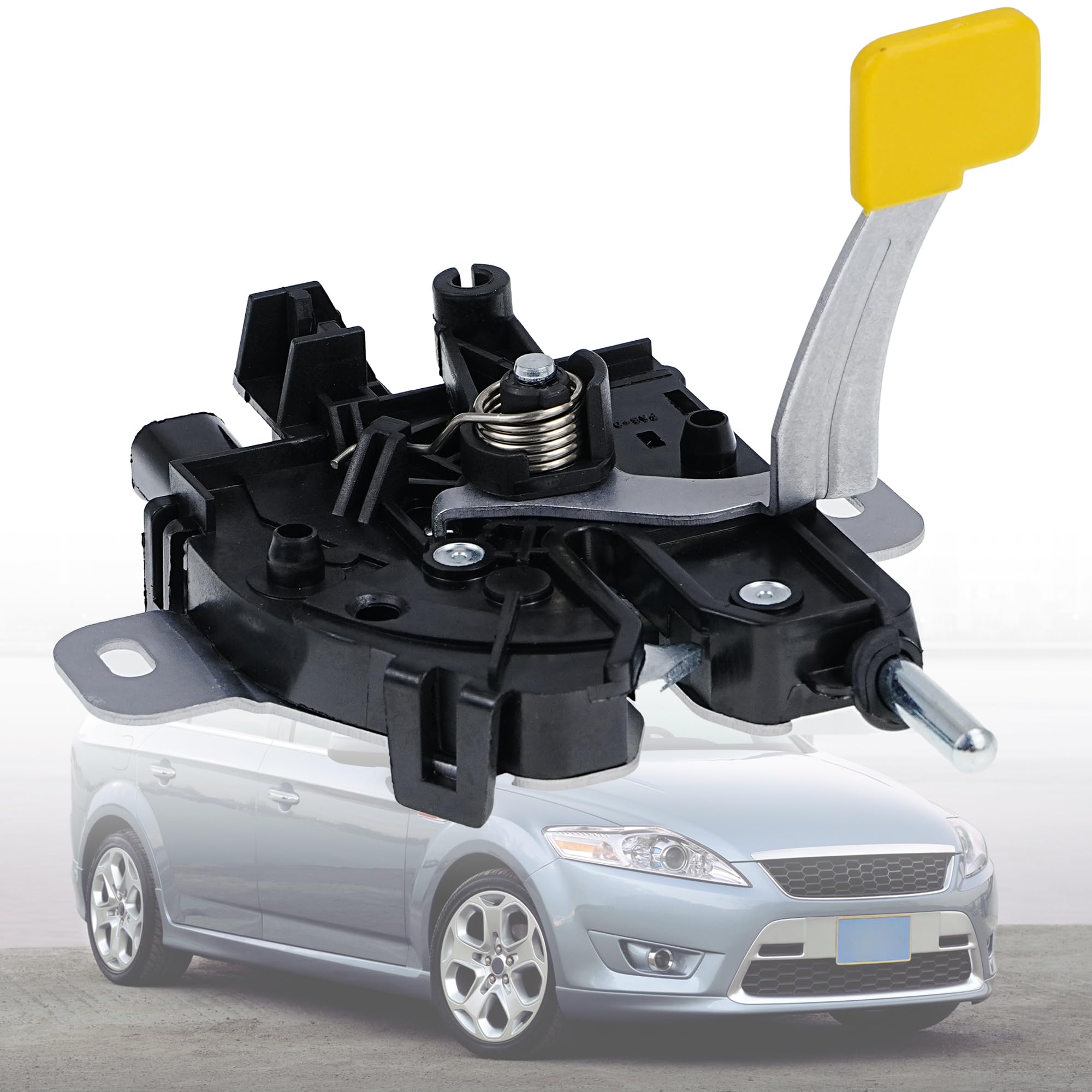 Serratura per cofano del cofano di ricambio compatibile con Ford Mondeo MK4 2007-2014, sostituire #1490198, 5S6Z-16716-AA, gruppo blocco blocco blocco cofano motore