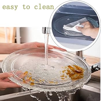 glazen plaat magnetron schoonmaken