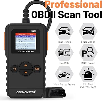 ELM327 FScan OBD2 USB Adapter + Professional OBD2 Engine Fault Code Reader