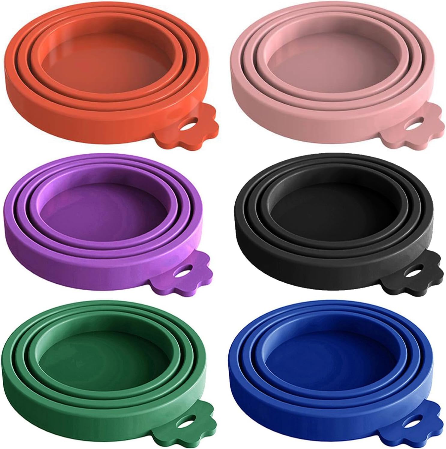 Food Can Lids Pet Can Covers 6 Pcs for All Standard Size