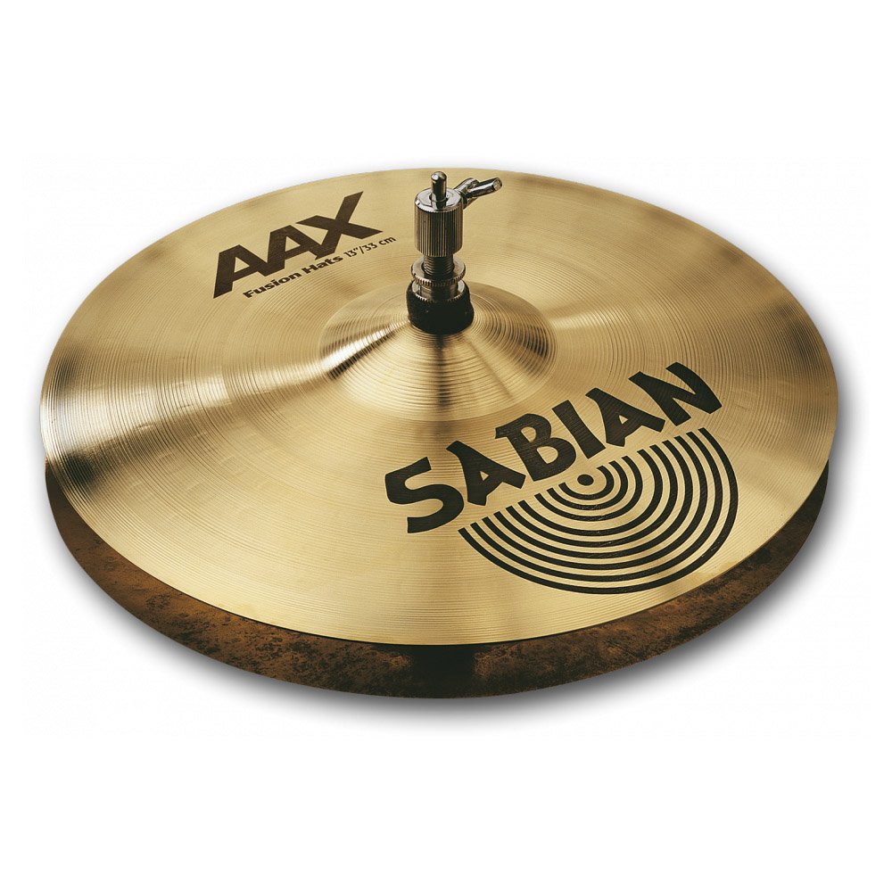 Sabian 21350XB 13-Inch AAX Fusion Hi Hat - Brilliant Finish 