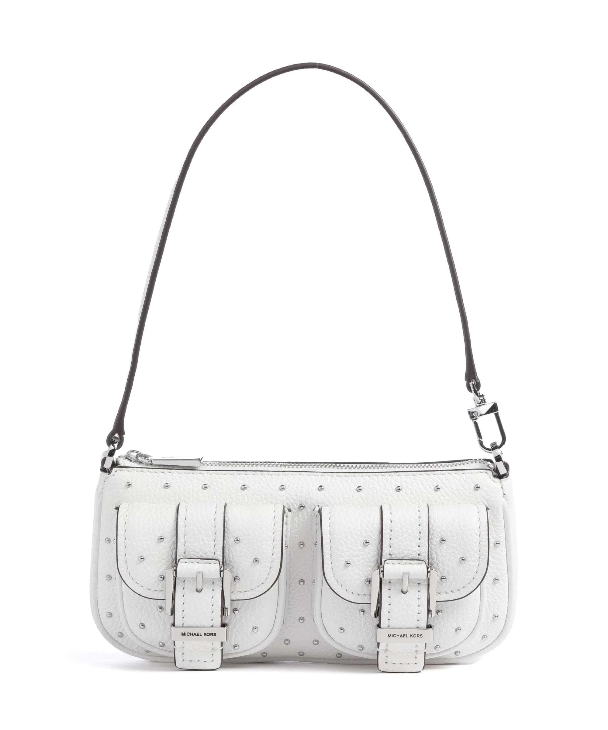 Michael Kors Zoe Small Convertible Clutch in Suede