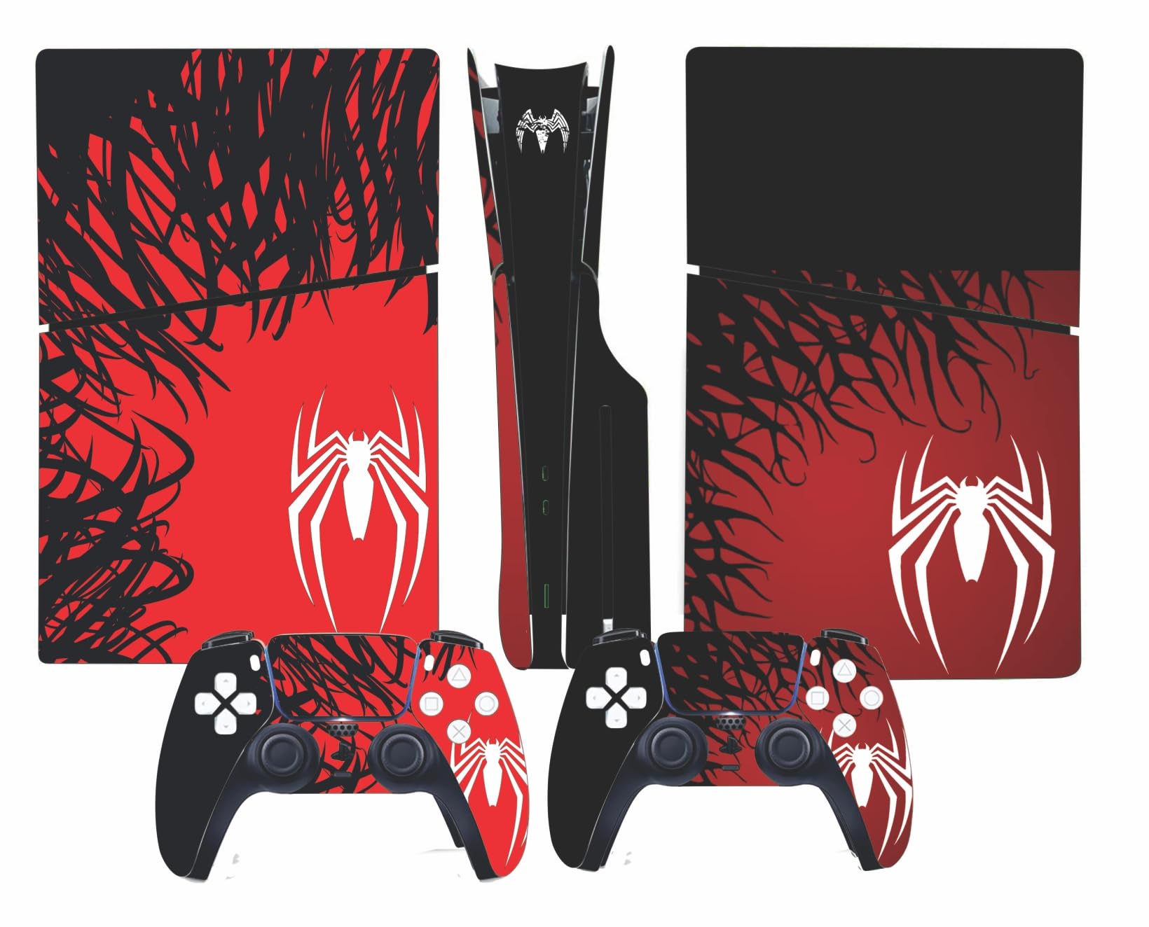 Graphix Point ps5 Slim Skin for Playstation 5 Slim, Premium 3M Vinyl Cover Skins Wraps Set for Playstation 5 Slim Disc Edition and Controller Stickers (ANIME BLACK&RED) (B0DB2PDT46) Amazon Price History, Amazon Price Tracker