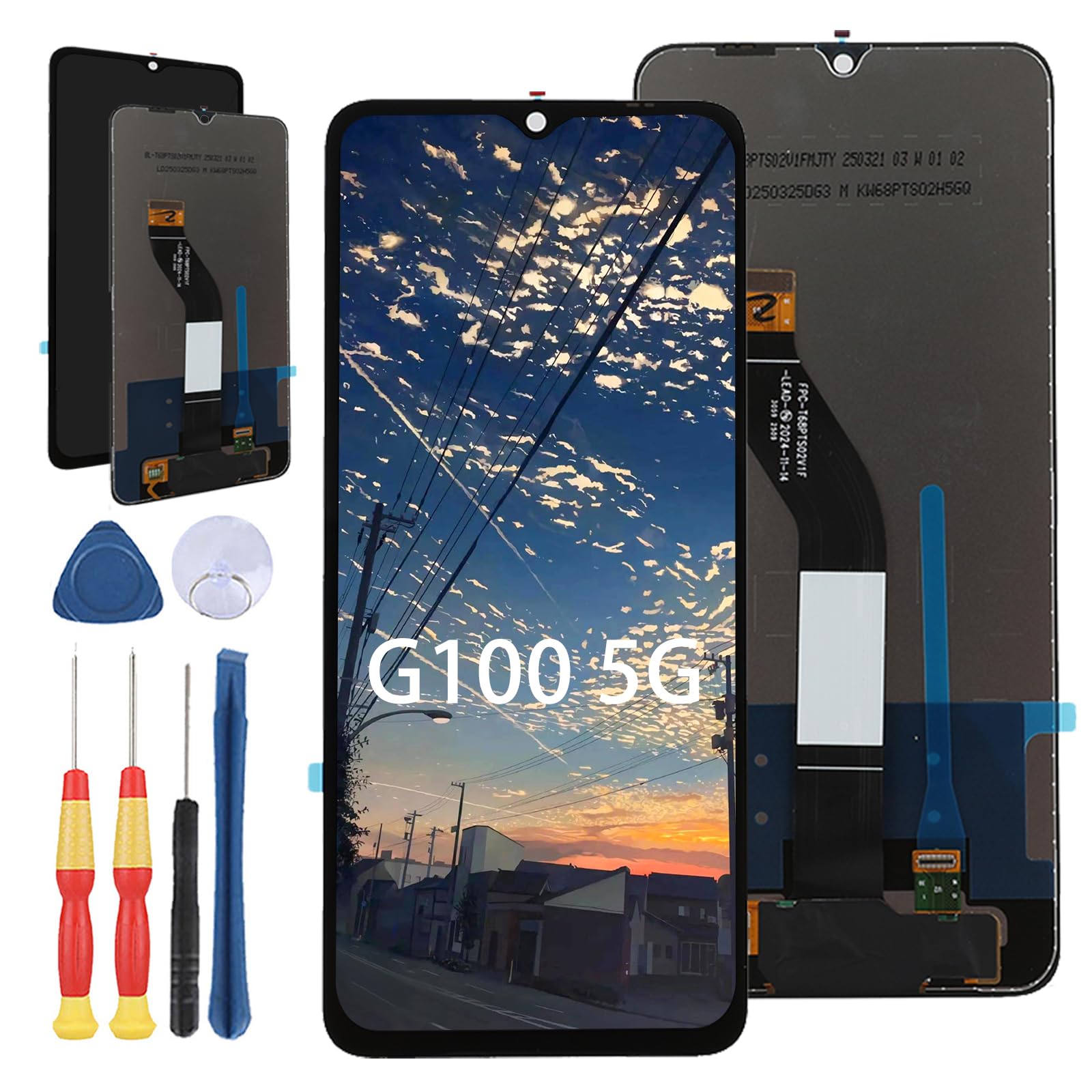 New Screen Replacement For Umidigi G100 5G LCD Display Repair Screen and Replacement Tool Accessories.