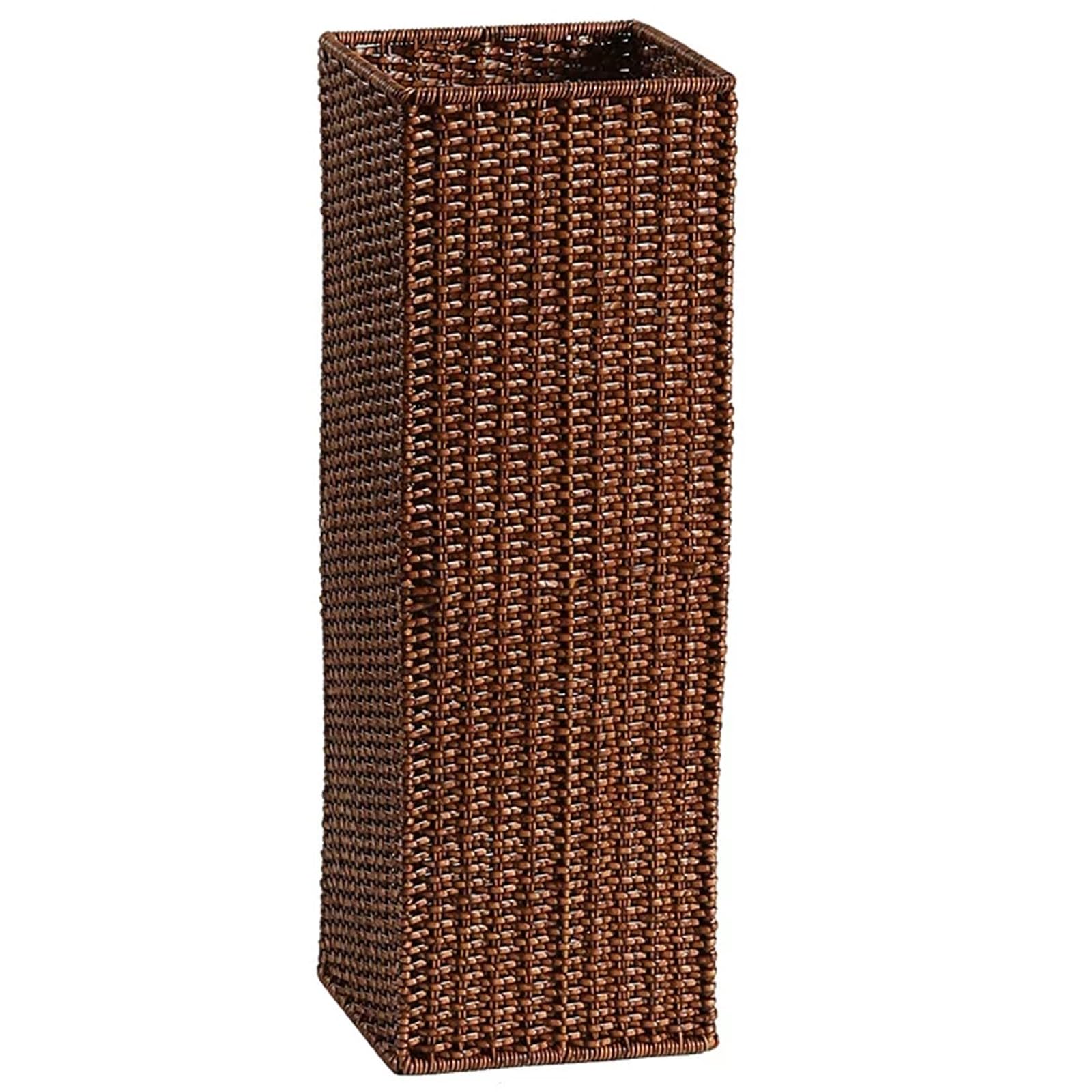 Porte-parapluies couloir panier rangement rotin pour entrée toujours ordonnée